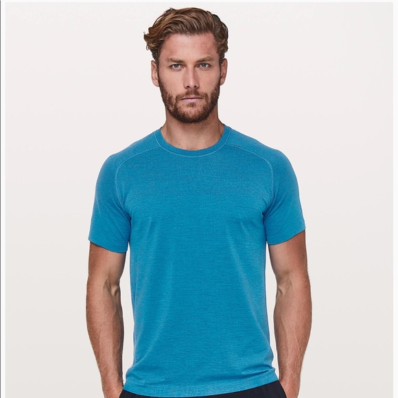 lululemon athletica Other - Blue Lululemon metal vent tech short sleeve shirt
